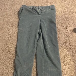 Women's Blue Corduroy Trousers